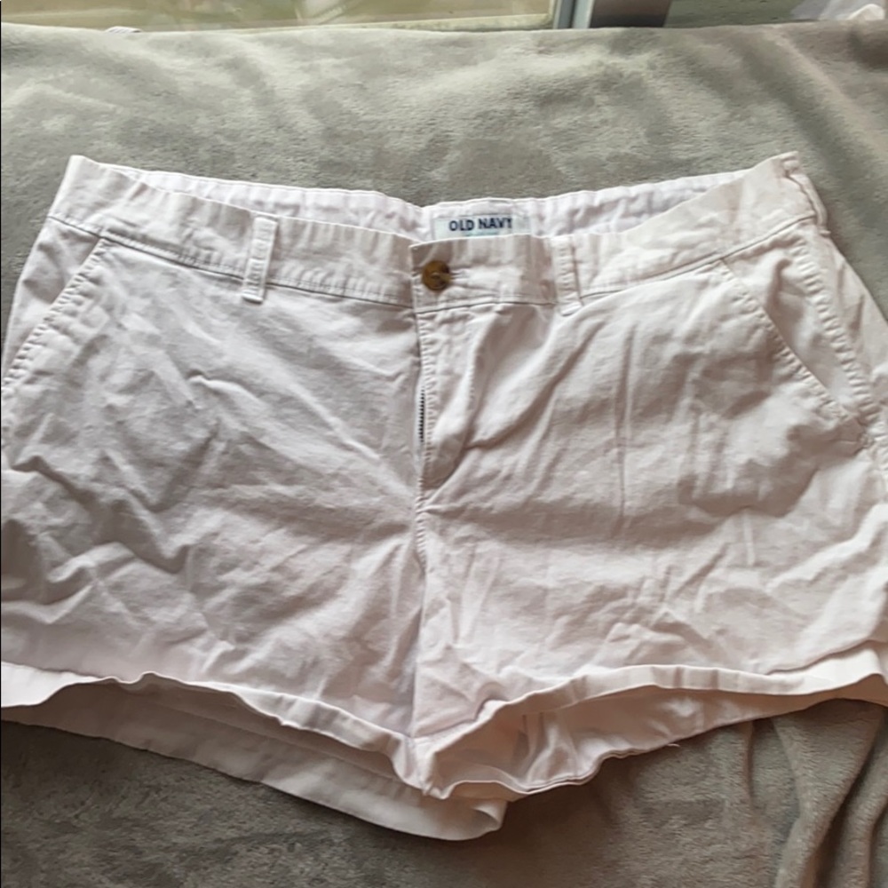 White Shorts